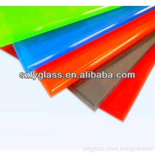 ceramic silk screen printed glass wall